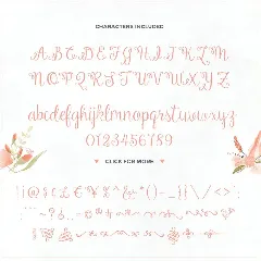 Amelia Script font