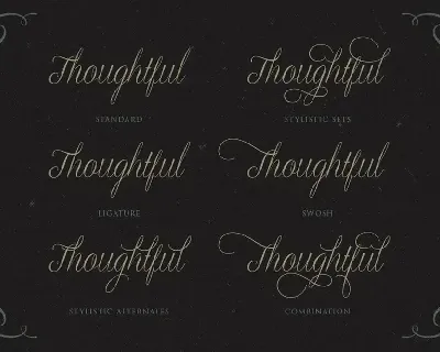 Graceful font