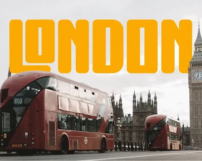Merilona - Display Condensed Sans Serif font