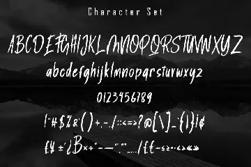 Ghaitsu - Rough Brush Font