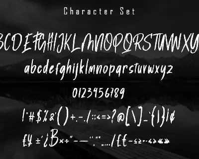 Ghaitsu - Rough Brush Font