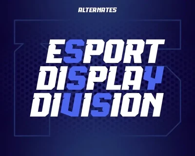CLOWSH ESPORT font