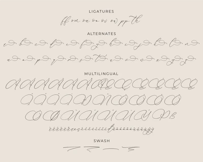 Andaluse Selioth Script Font