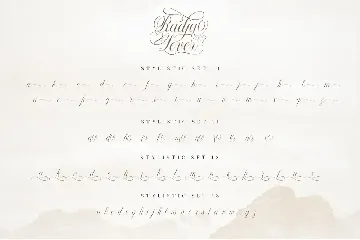 Radja Lover Script font