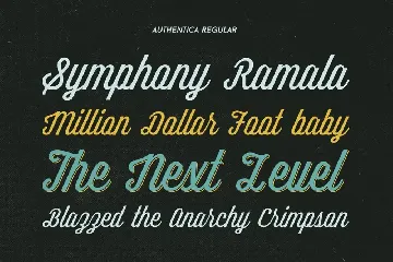 Authentica font