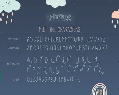 Midnight Dreamer Font