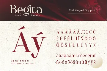 Begita Font