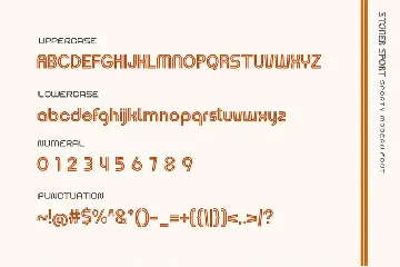 Stoner Sport Typeface font