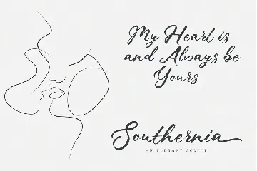 Southernia - An Elegant Script font