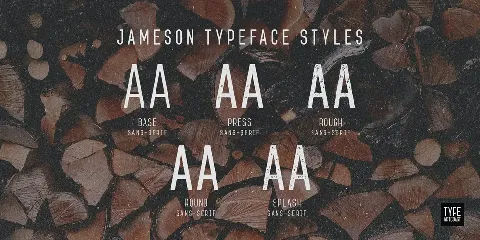 Jameson Typeface font