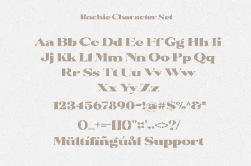 Rochie font