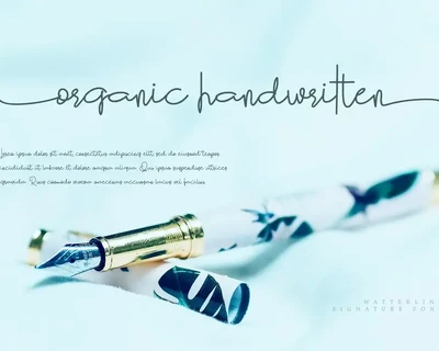 Watterline-Elegant Signature Font