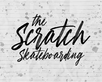 Grandetrix Brush Script Font