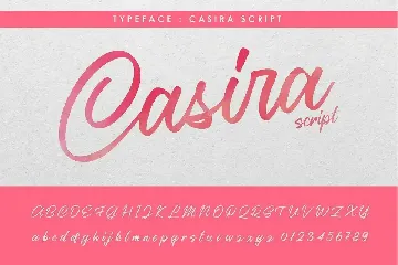 Handwritten Font - Casira Script