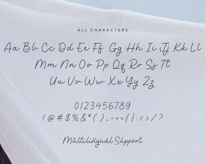 Camelia Beauty - Monoline Script font TT
