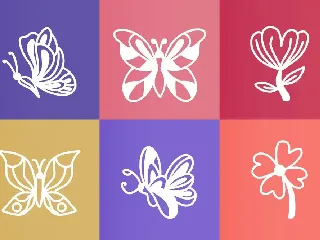 Butterfly Dingbat font