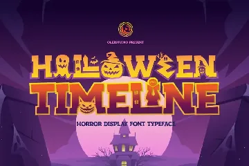 Halloween Timeline - Display Font