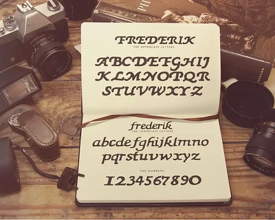Frederik font