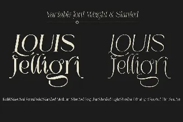 LOUIS felligri | Serif Display Font