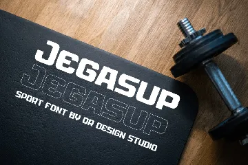 Jegasup Regular + Line - Sport Font