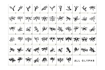 Dragonfly Dingbat font