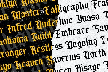 Wilson Wells - Blackletter Font