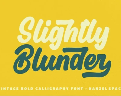 Flicker - Vintage Calligraphy Font