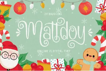 Mattdoy Typeface font