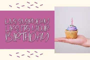 Birthday Cutties Quirky Handwritten Font