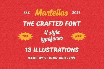 Martellas - Display Font