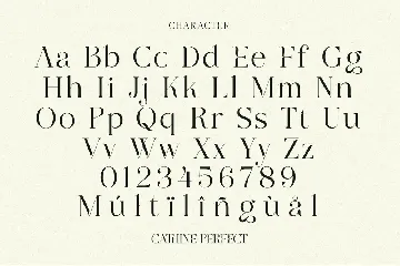 Cathine font