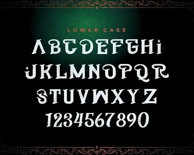 Dendcence - Decorative Vintage Display Font
