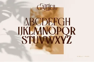 Gathell Typeface font