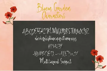 Bloem Garden - Handwritten Font