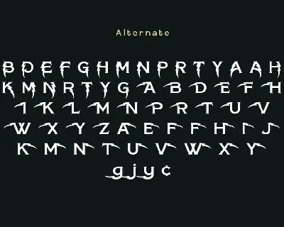 Buroek | Display Hero Font