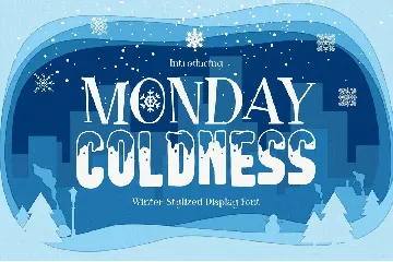 Monday Coldness font