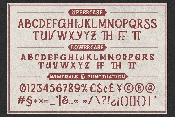 Kalcery Union - Vintage Display font