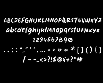 Rough Tagline - Handwritten Display Font