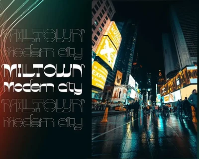 Growina | Display Typeface Font