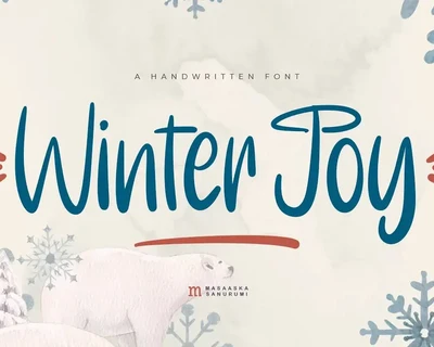 Winter Joy | A Handwritten Font
