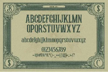 Billy Money font