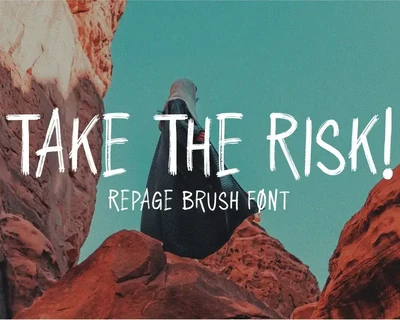 Moveric Brush font