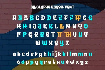 RAYOH â€“ Display Graffiti Font