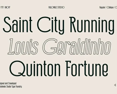 Alexia Rody Condensed Sans Typeface font
