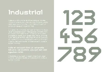 Numhead Typeface font