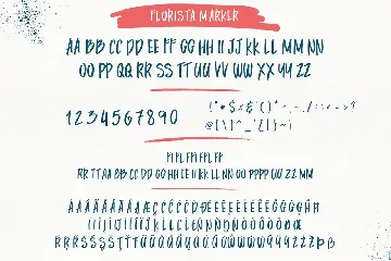 Florista Brush Font Duo