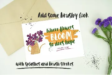 Florista Brush Font Duo