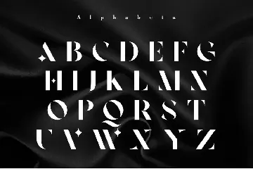 Black font