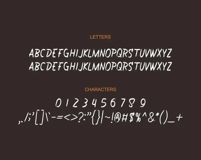 The Bargribs - Font