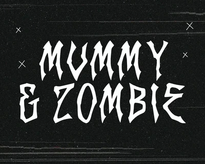 Phantom Rythm Horror Decorative Display Font